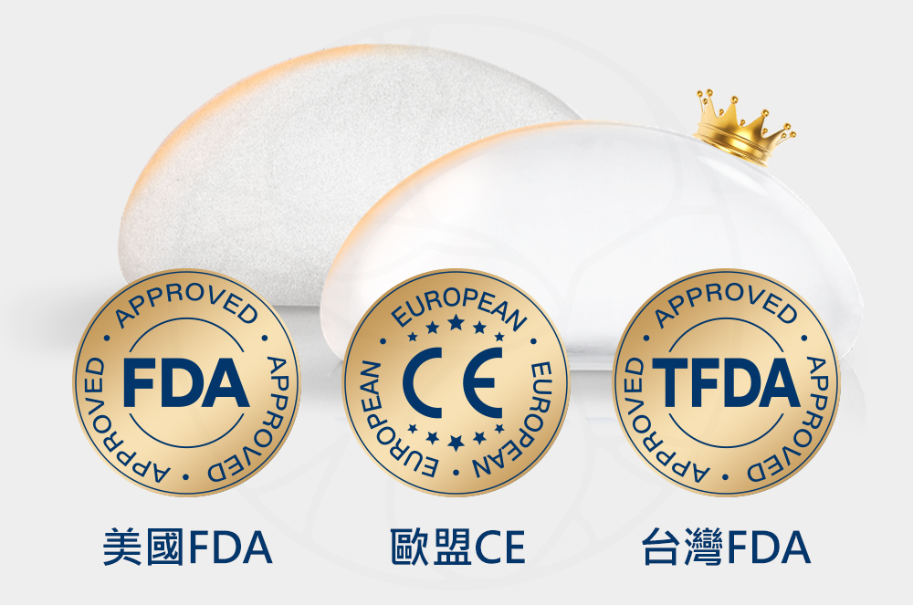 皇家系列作為曼陀全系列有完整的安全保障 皇家系列作為曼陀全系列最高階款: 美國 FDA、歐盟 CE、台灣 TFDA 三重認證核可。
